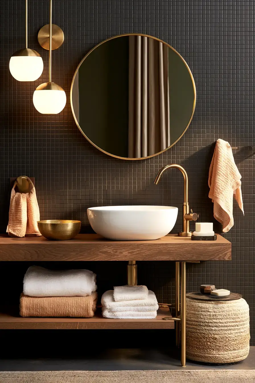 27 Chic Moody Bathroom Ideas For A Rich Relaxing Look