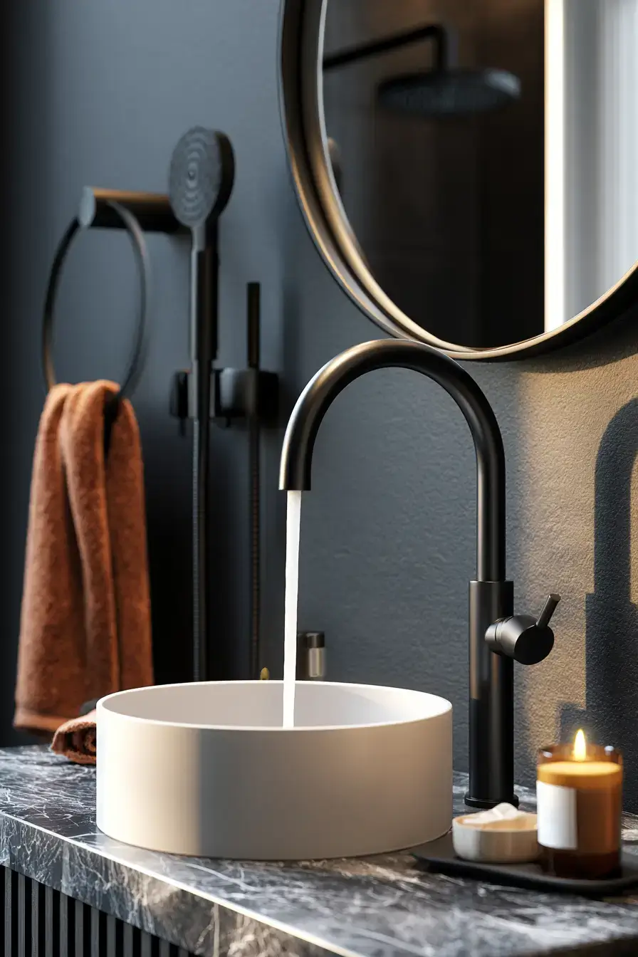 27 Chic Moody Bathroom Ideas For A Rich Relaxing Look