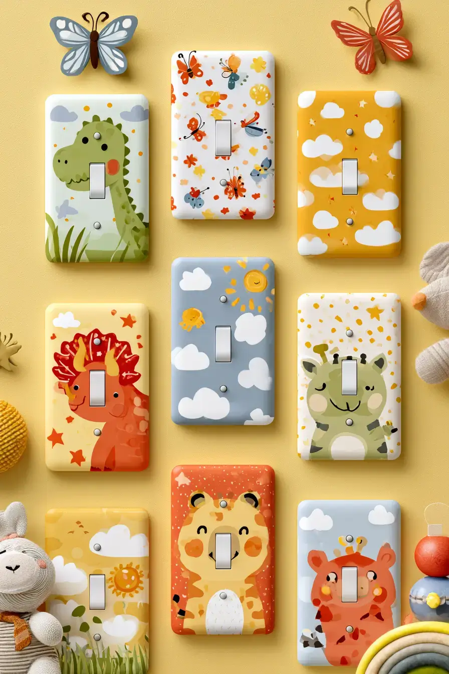 27 DIY Light Switch Cover Ideas For A Cute Creative Home