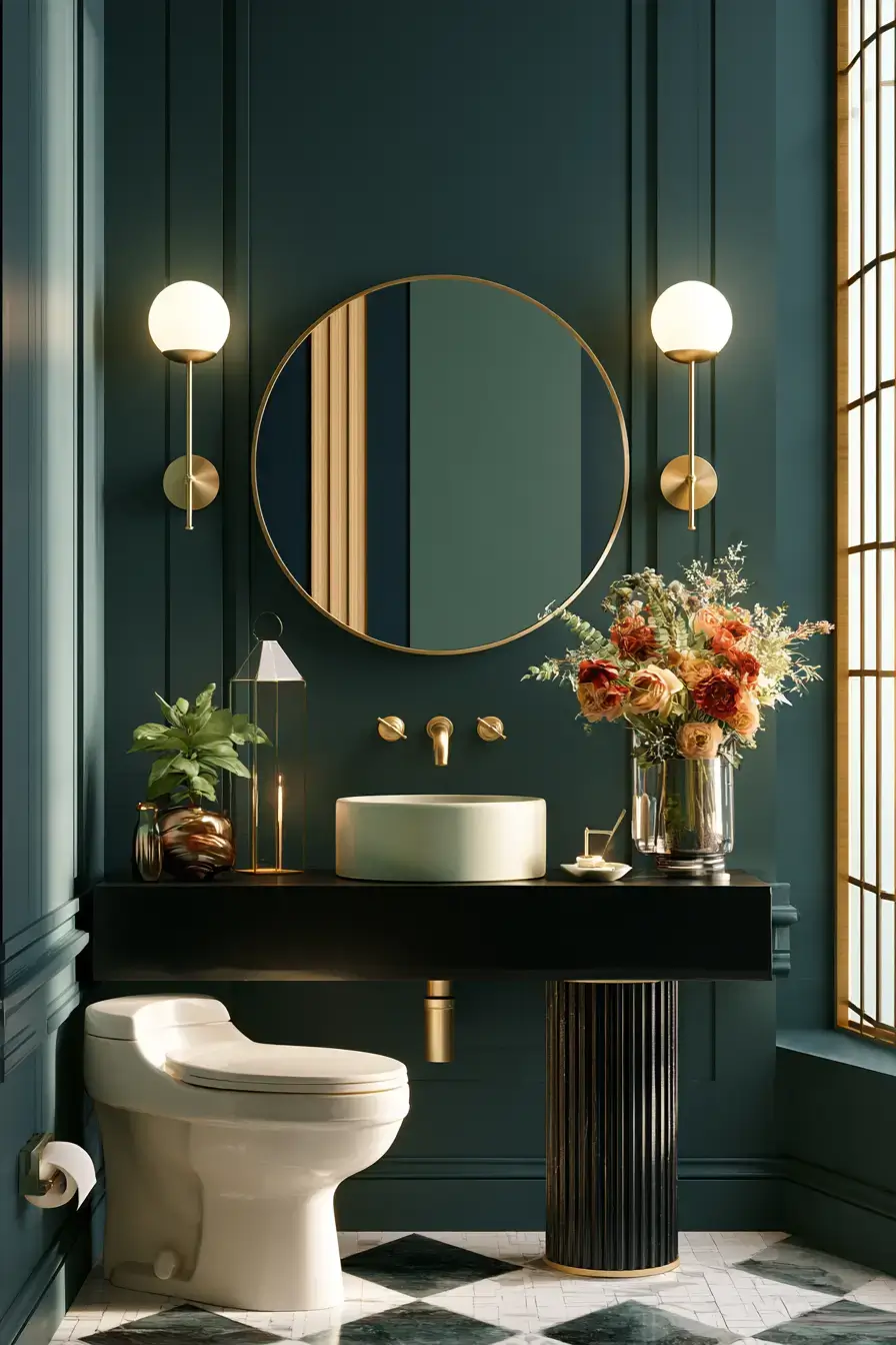 27 Pretty Small Powder Room Ideas For A Charming Home