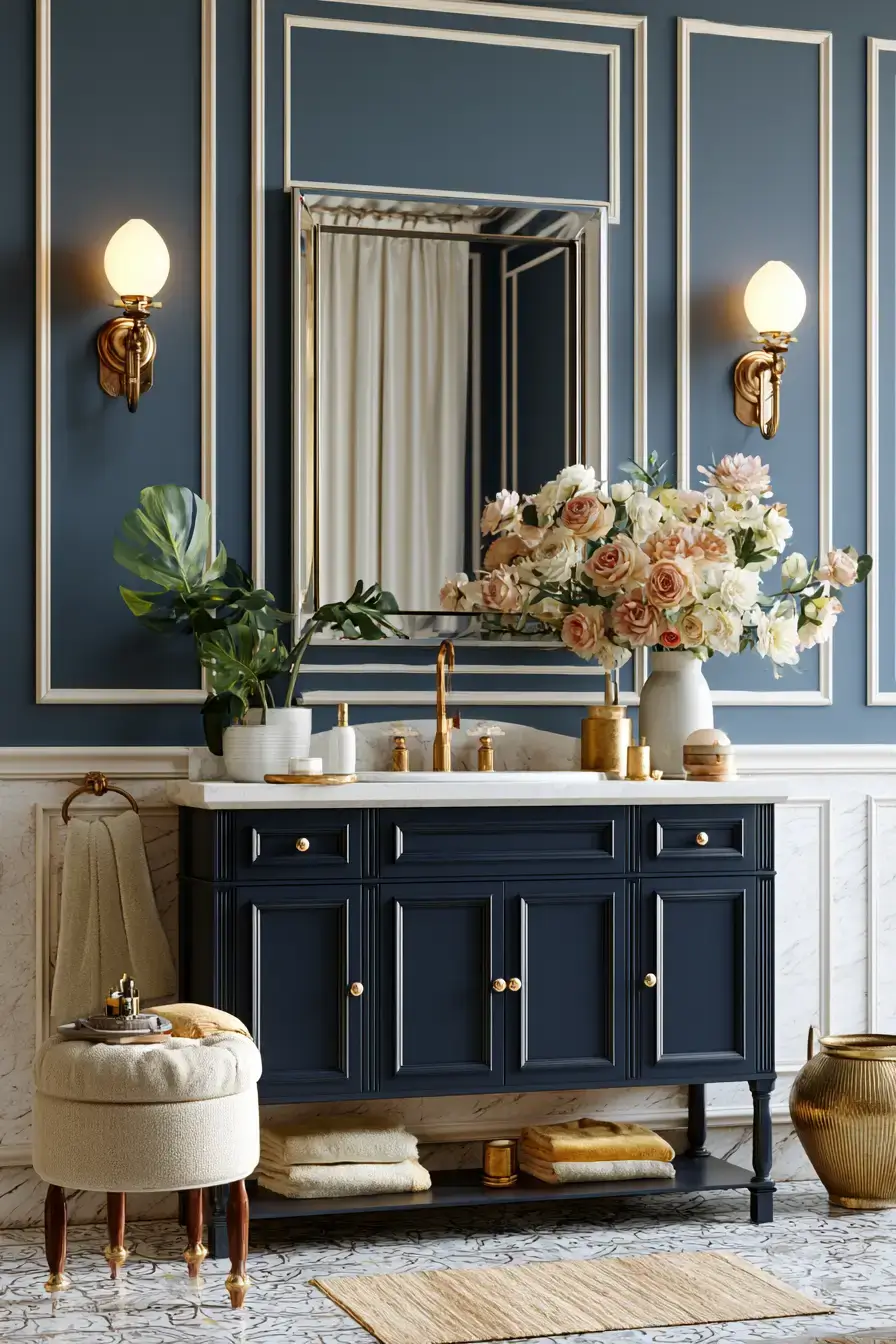 27 Chic Moody Bathroom Ideas For A Rich Relaxing Look