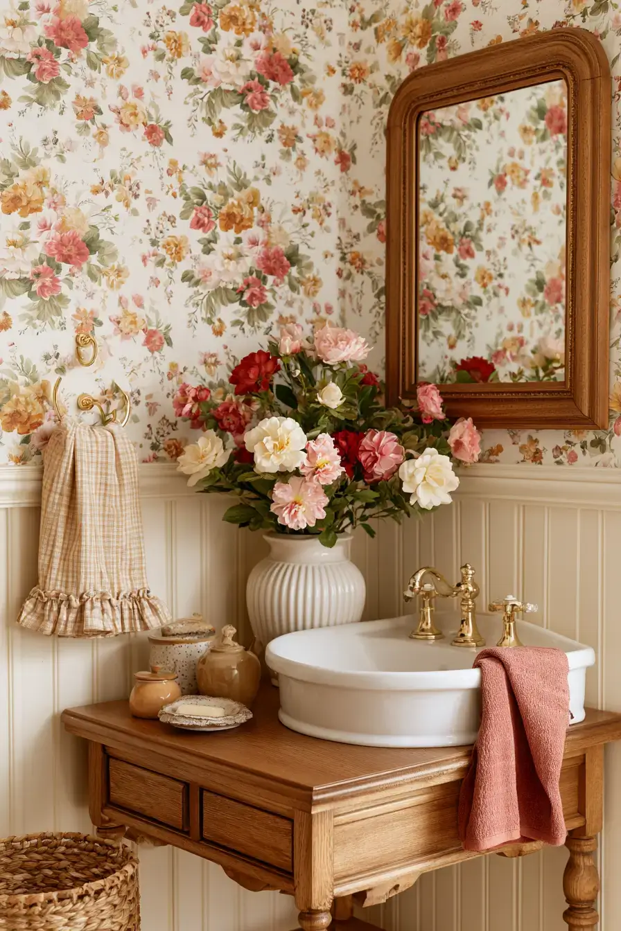 27 Pretty Small Powder Room Ideas For A Charming Home