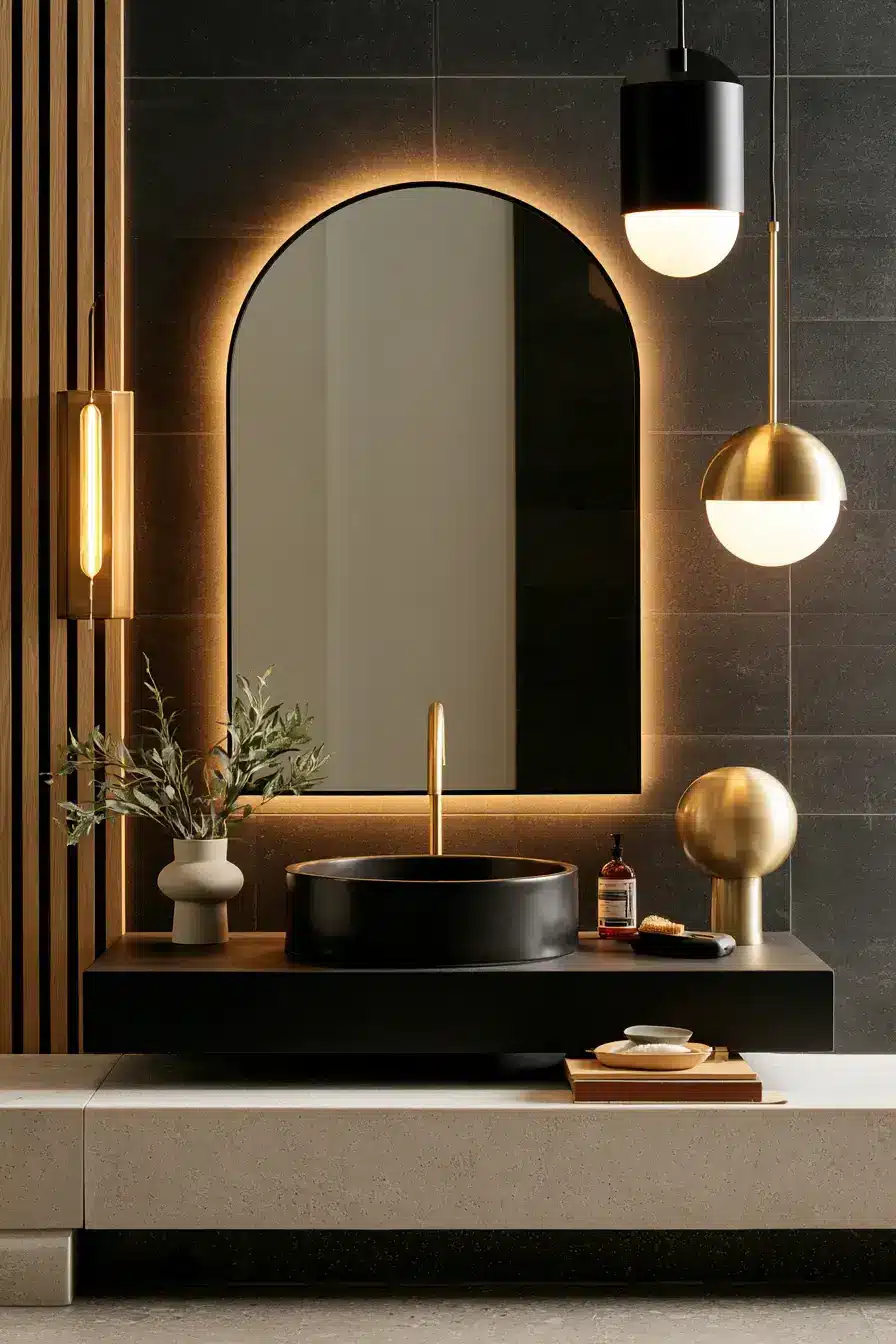 27 Chic Moody Bathroom Ideas For A Rich Relaxing Look