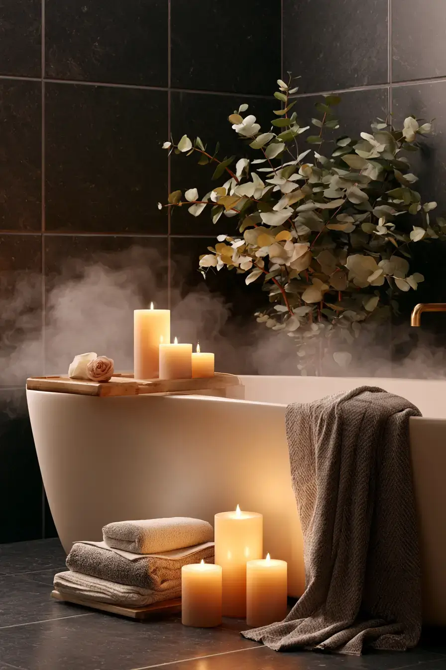 27 Chic Moody Bathroom Ideas For A Rich Relaxing Look
