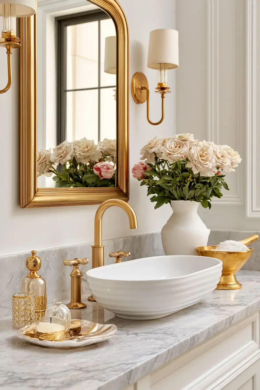 27 Pretty Small Powder Room Ideas For A Charming Home