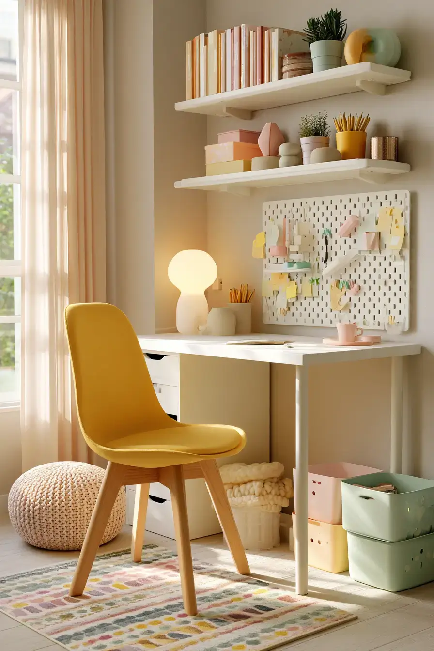 27 Aesthetic Yellow Dorm Room Ideas For A Warm Happy Space