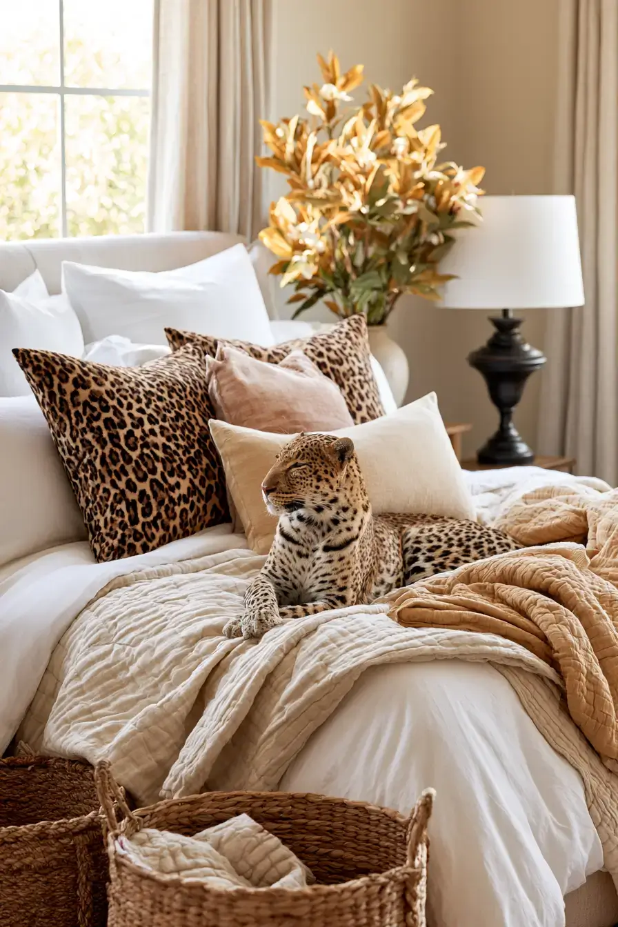 27 Leopard Print Bedroom Ideas For A Bold Stylish Space