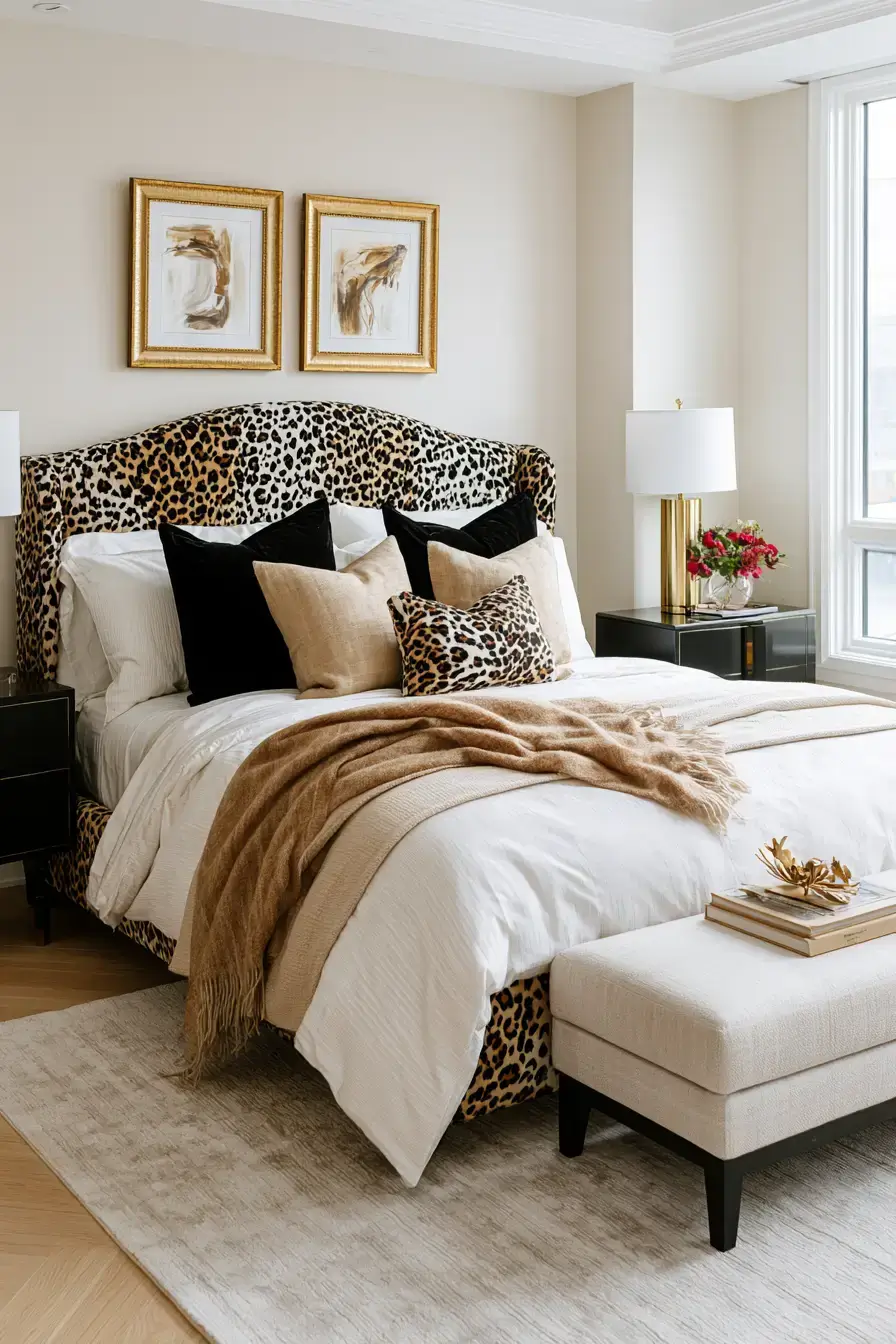 27 Leopard Print Bedroom Ideas For A Bold Stylish Space