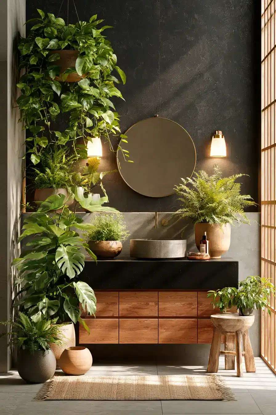 27 Chic Moody Bathroom Ideas For A Rich Relaxing Look
