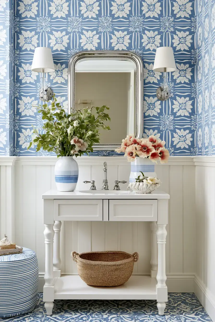 27 Pretty Small Powder Room Ideas For A Charming Home
