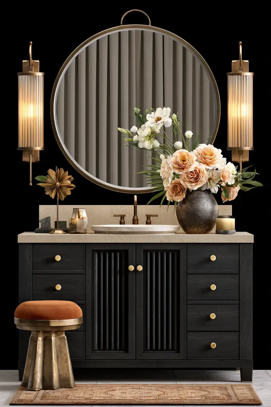 27 Chic Moody Bathroom Ideas For A Rich Relaxing Look