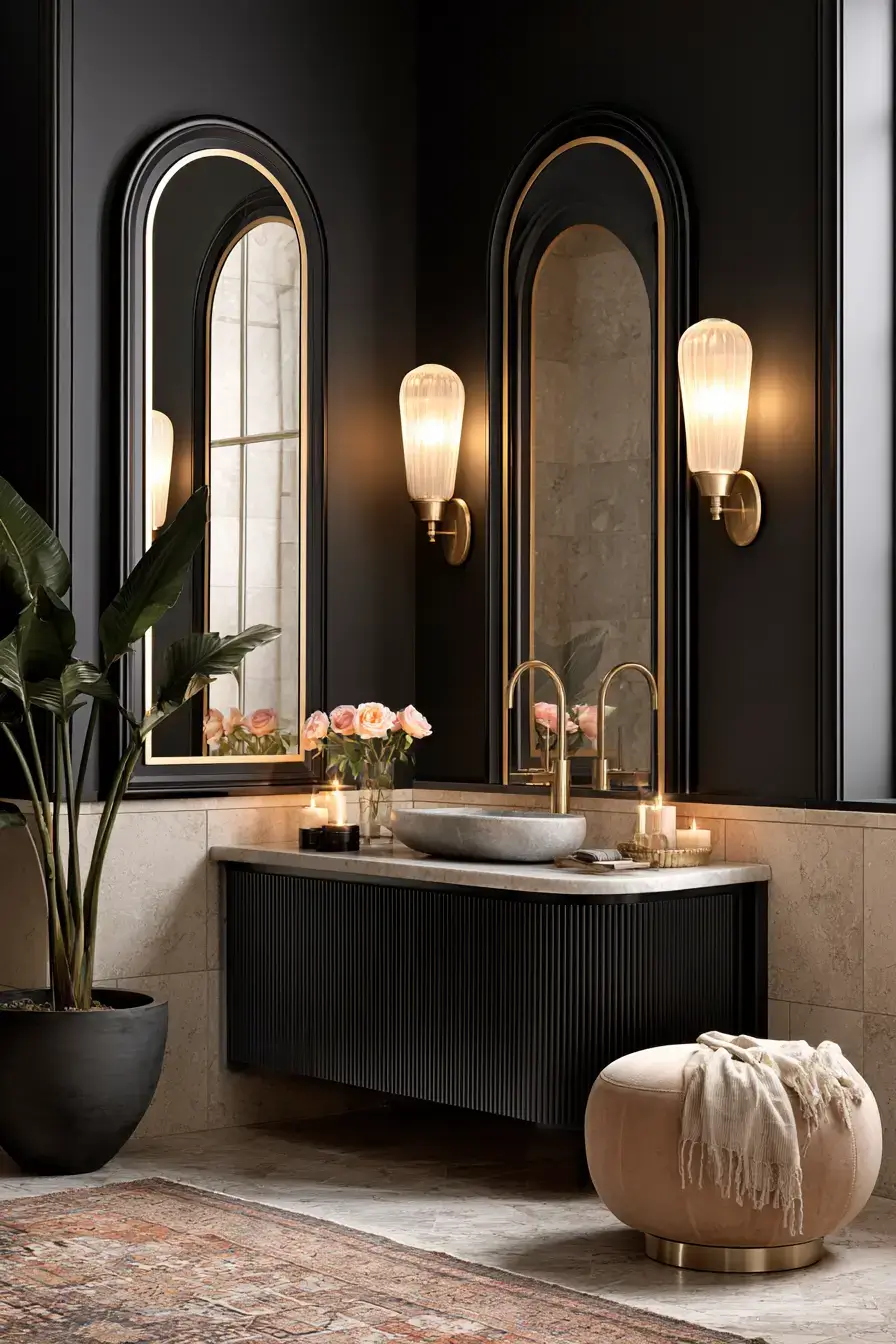 27 Chic Moody Bathroom Ideas For A Rich Relaxing Look