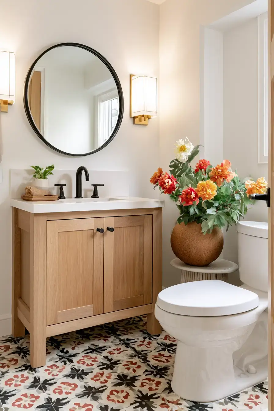 27 Pretty Small Powder Room Ideas For A Charming Home