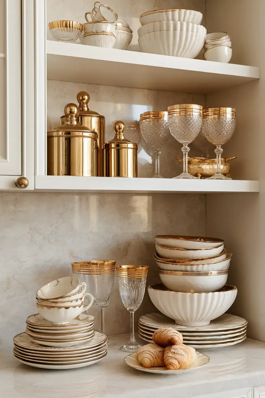 27 Cozy Kitchen Shelf Decor Ideas For A Beautifully Styled Home