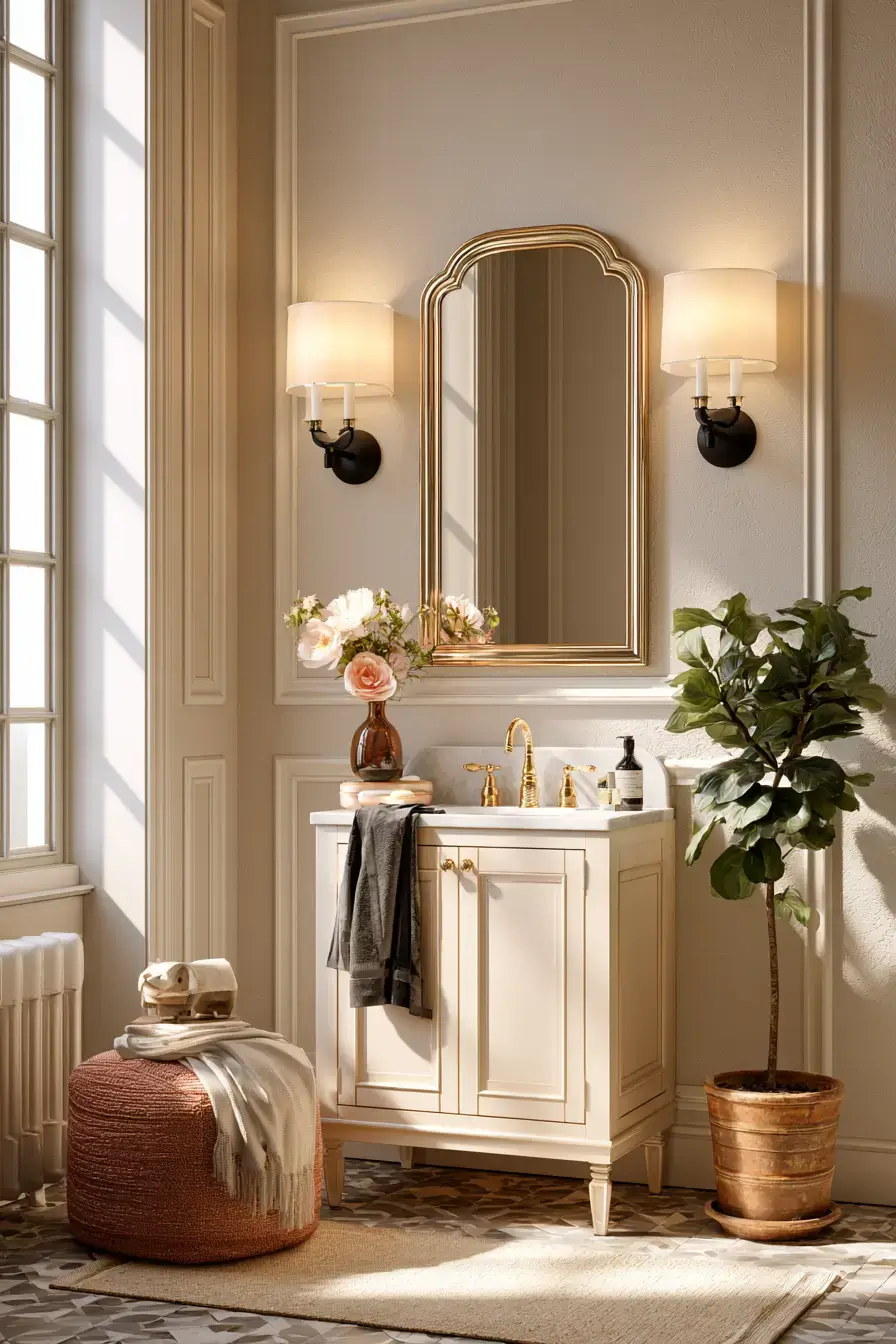 27 Pretty Small Powder Room Ideas For A Charming Home