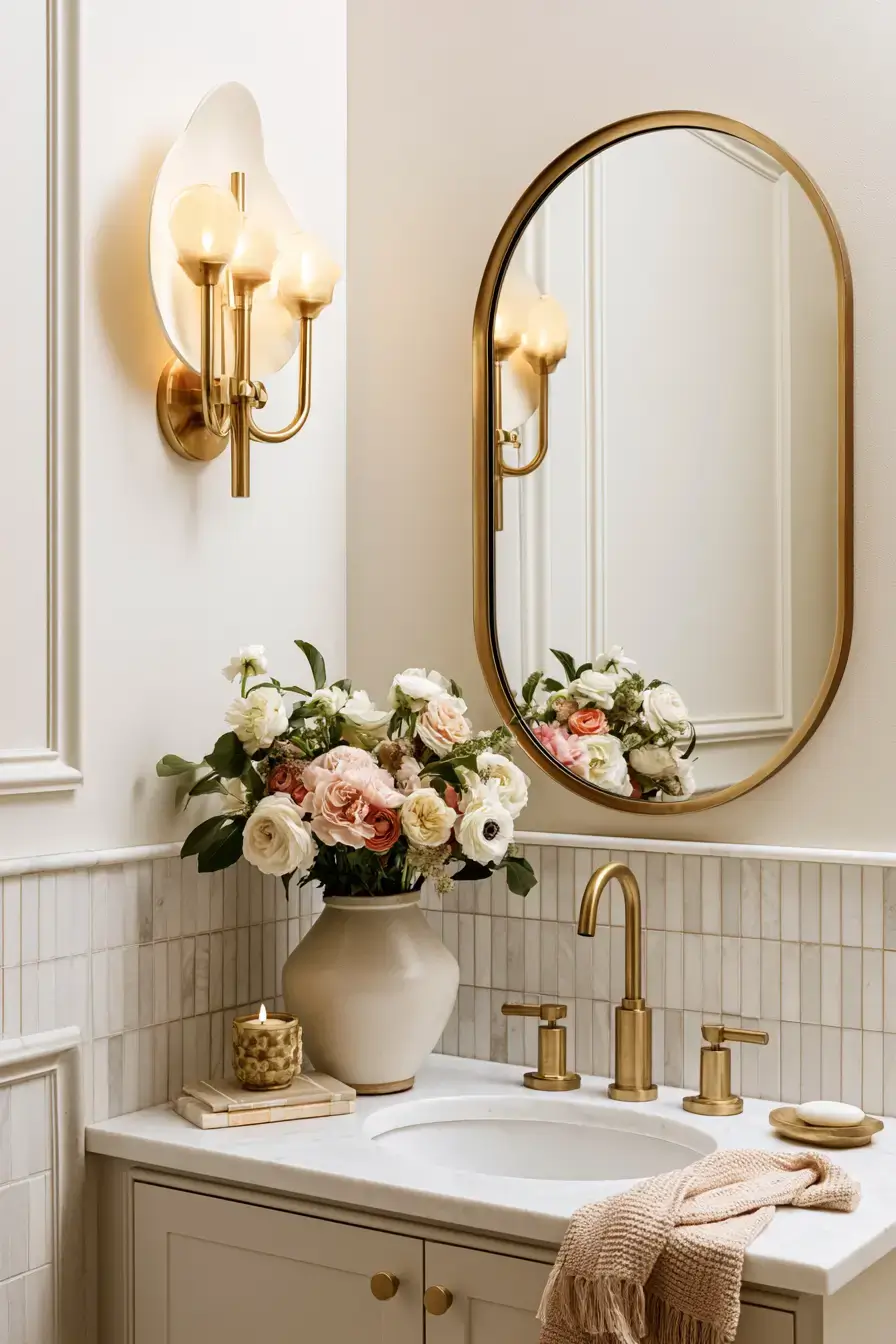27 Pretty Small Powder Room Ideas For A Charming Home