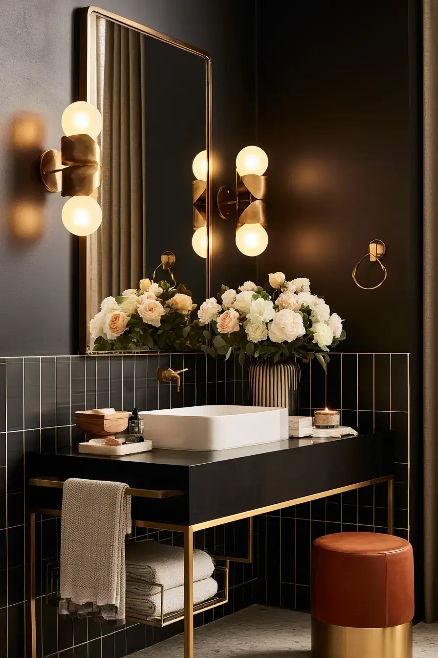 27 Chic Moody Bathroom Ideas For A Rich Relaxing Look