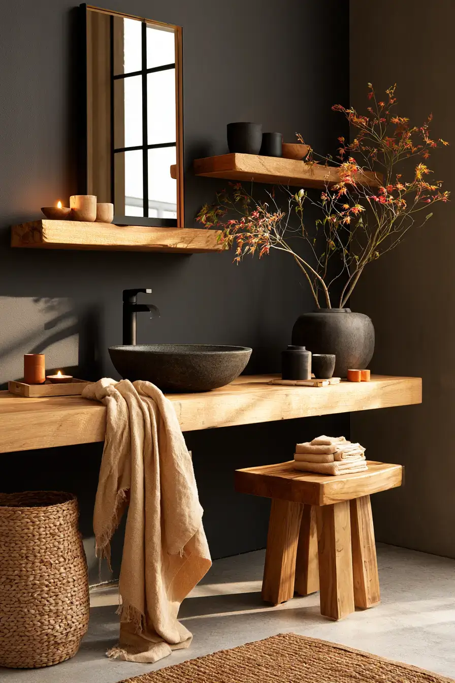 27 Chic Moody Bathroom Ideas For A Rich Relaxing Look