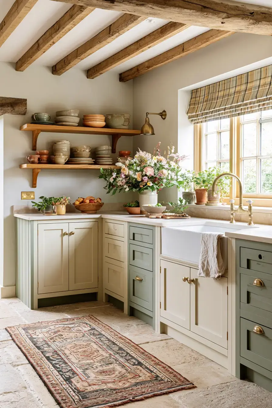 27 English Countryside Kitchen Ideas For Cozy Timeless Charm