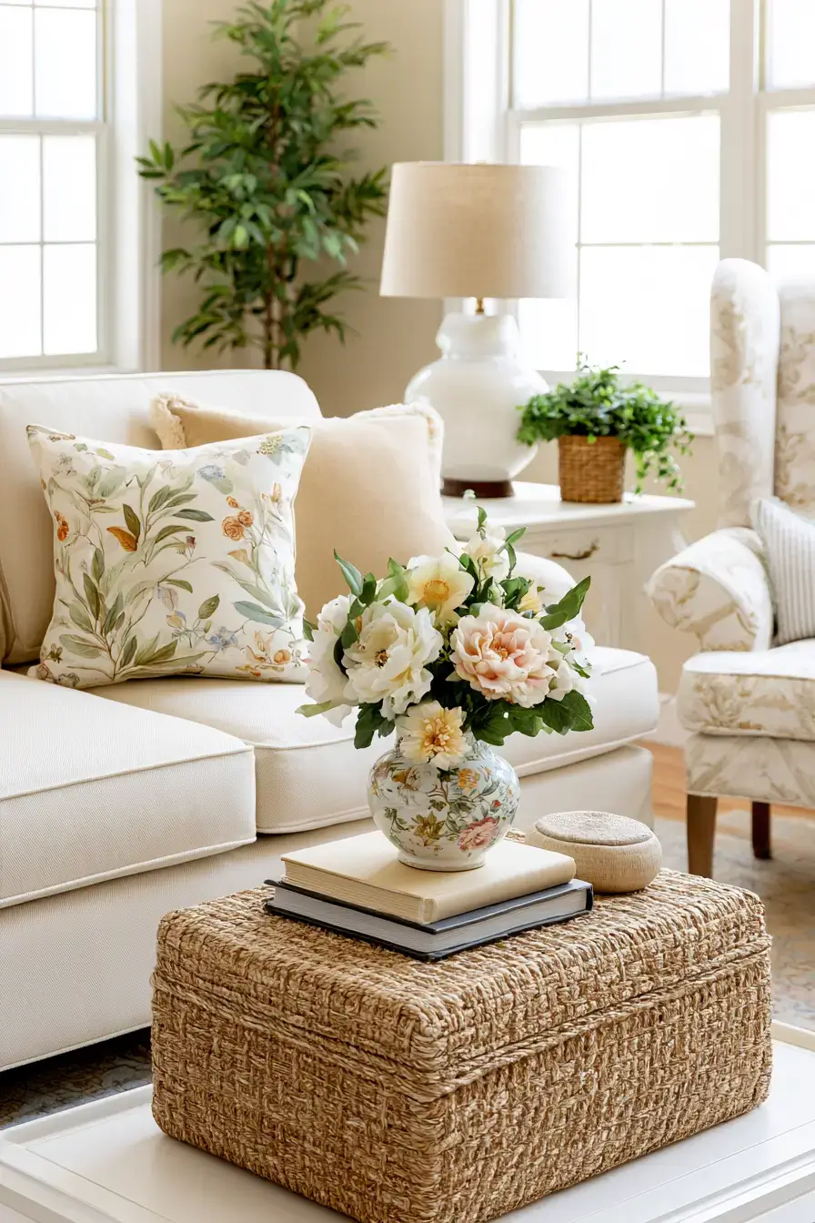 27 Grandmillennial Living Room Ideas For Charming Cozy Style