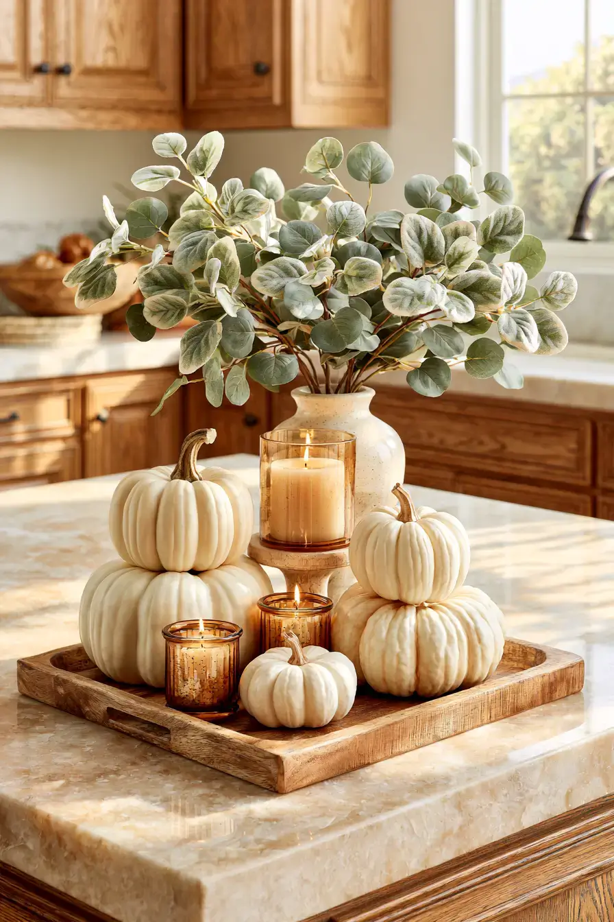 27 Fall Kitchen Island Decor Ideas for a Cozy Seasonal Home
