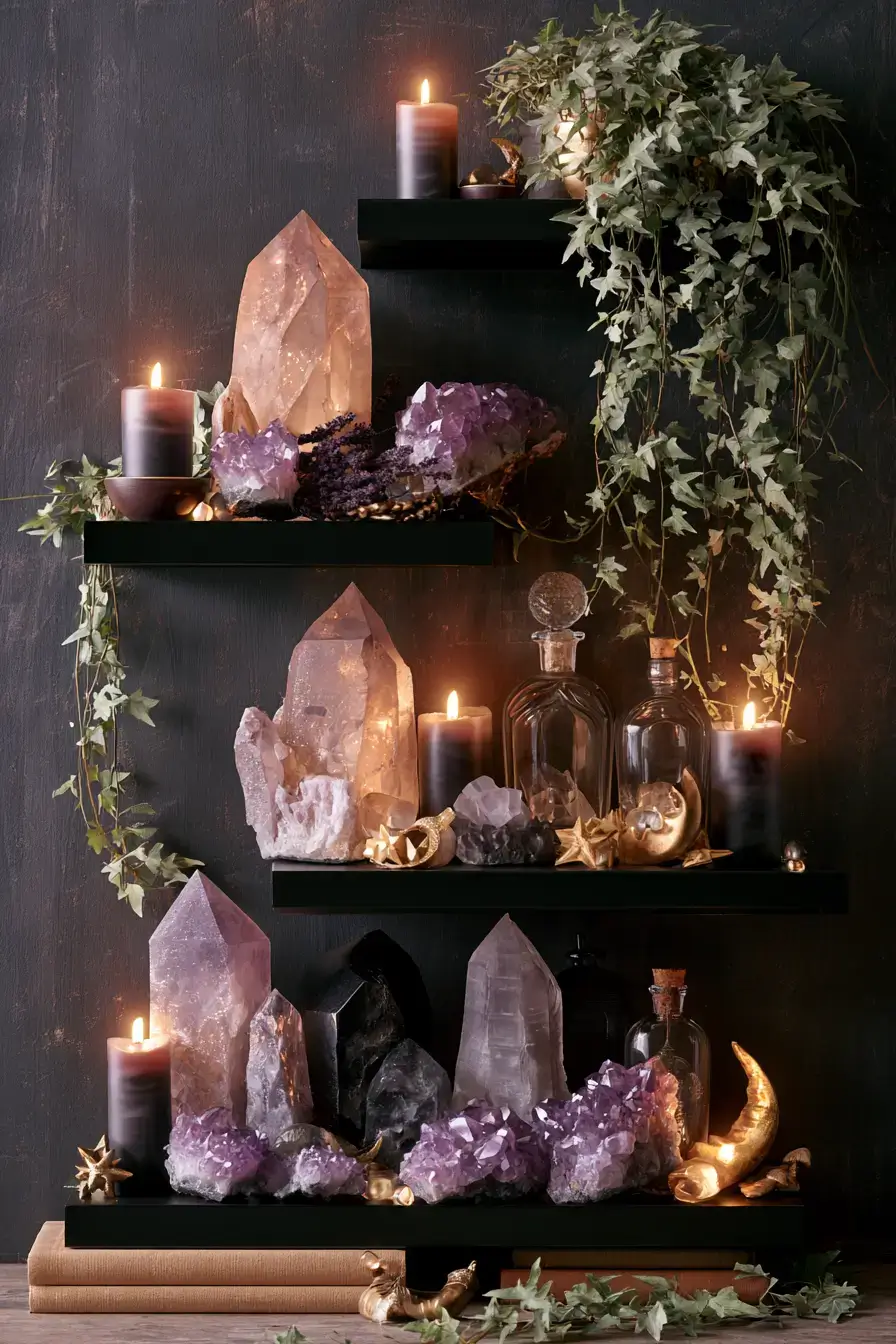 27 Whimsigoth Interior Design Ideas for a Magical Moody Home