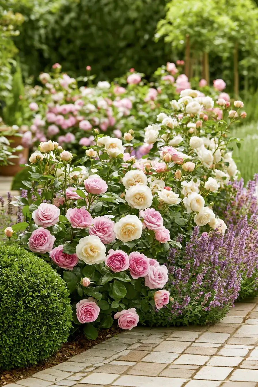27 English Rose Garden Ideas For Romantic Cottage Charm