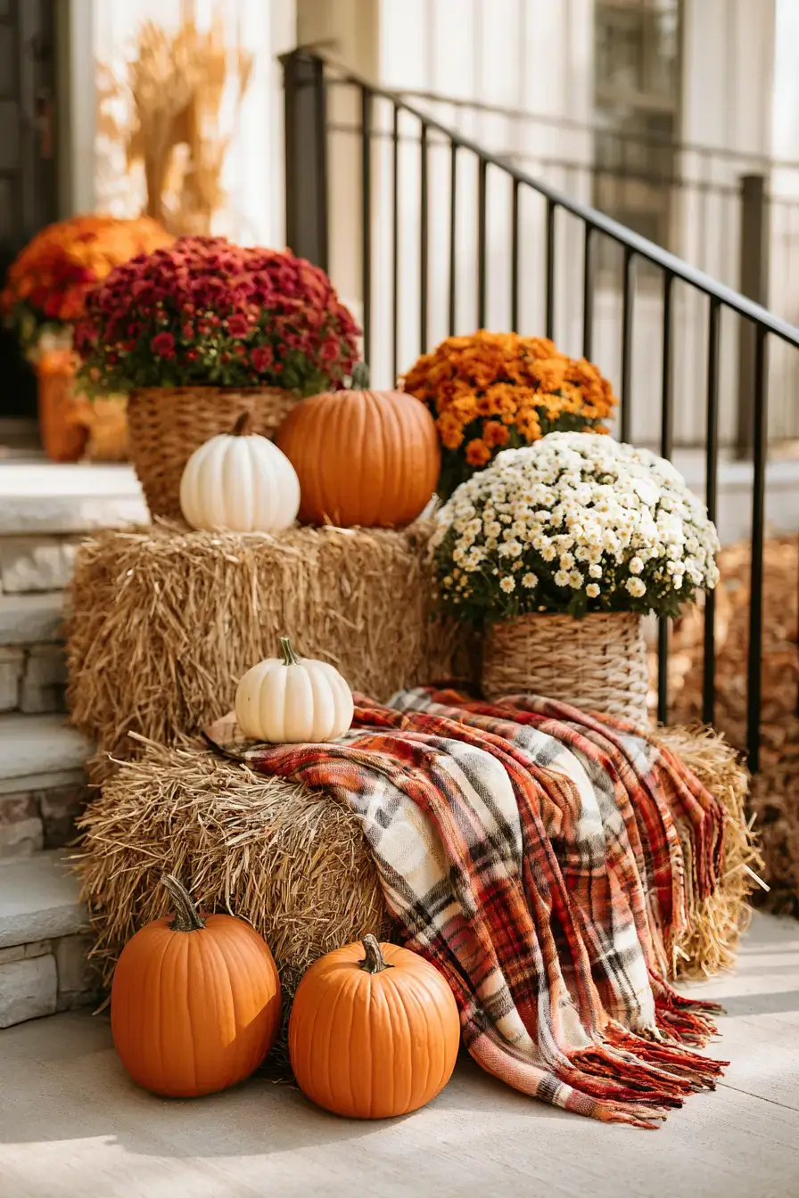 27 Cozy Fall Porch Ideas For A Warm Welcoming Home