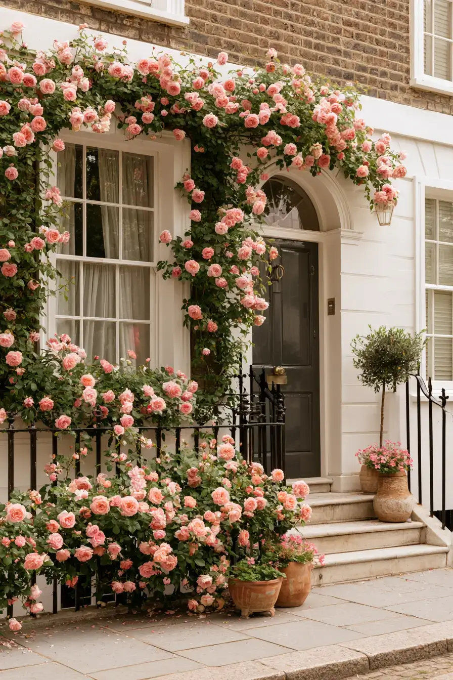 27 Victorian Terrace Front Garden Ideas For Elegant Curb Appeal