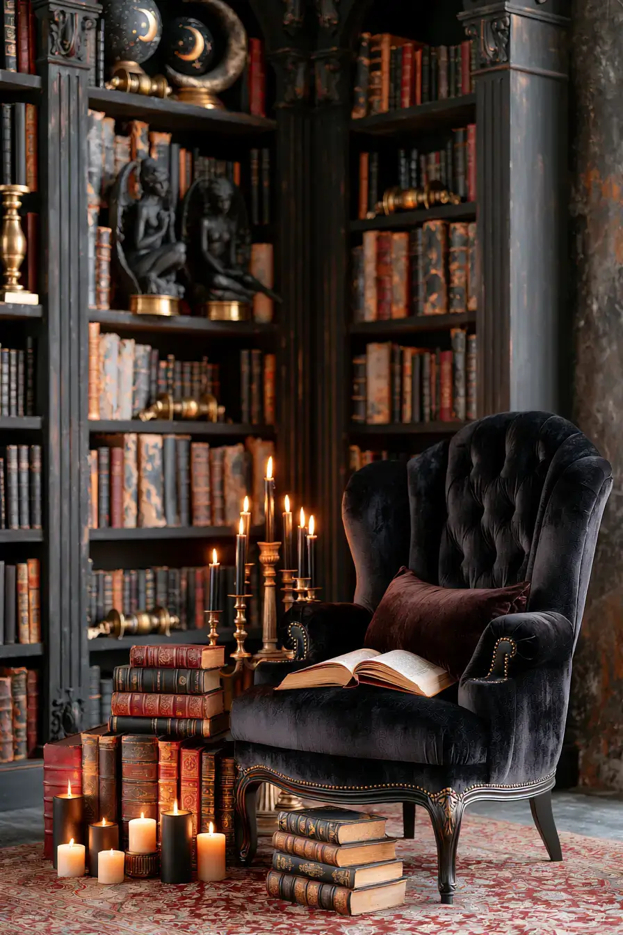 27 Whimsigoth Interior Design Ideas for a Magical Moody Home