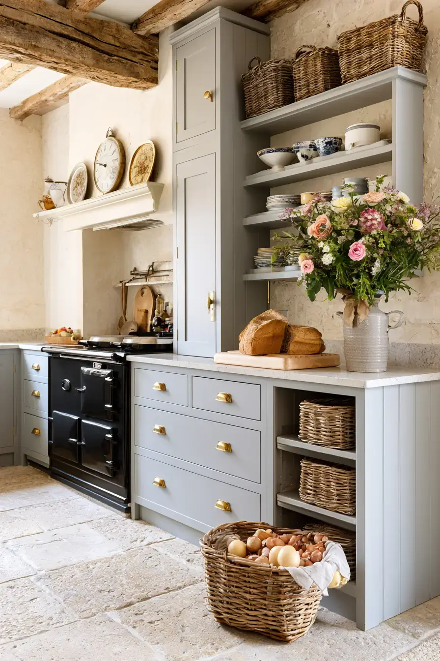 27 English Countryside Kitchen Ideas For Cozy Timeless Charm