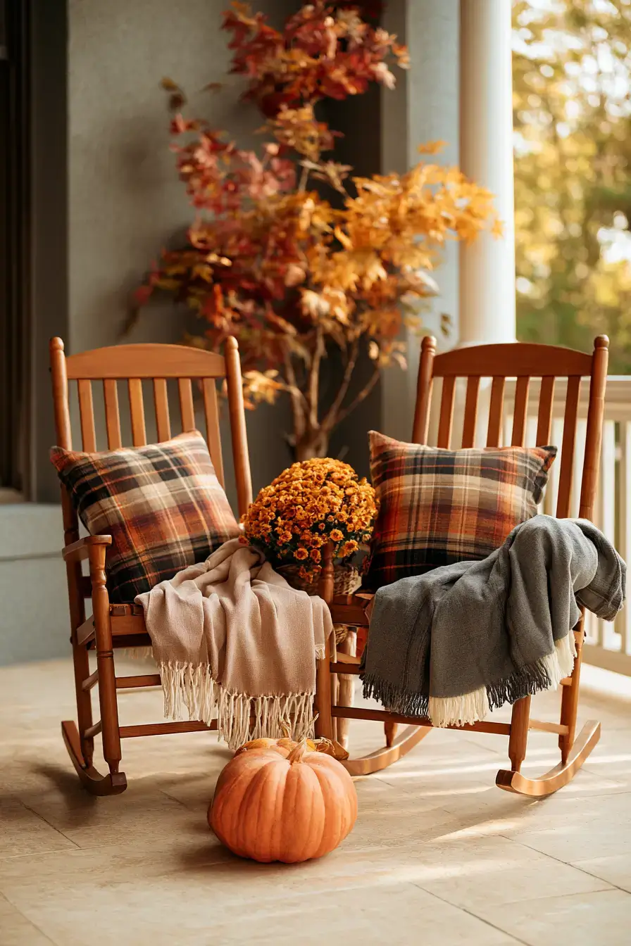 27 Cozy Fall Porch Ideas For A Warm Welcoming Home