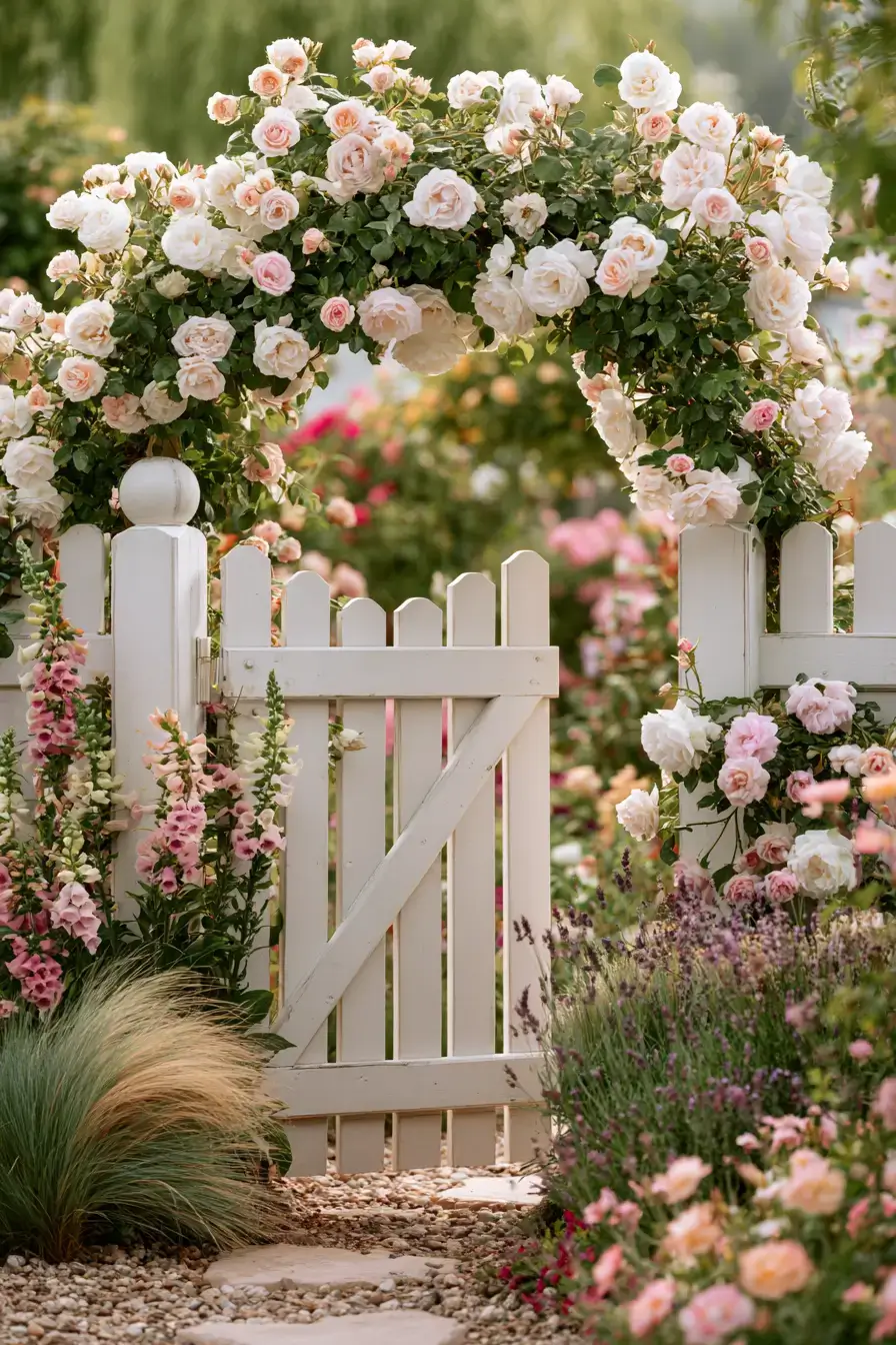 27 English Rose Garden Ideas For Romantic Cottage Charm