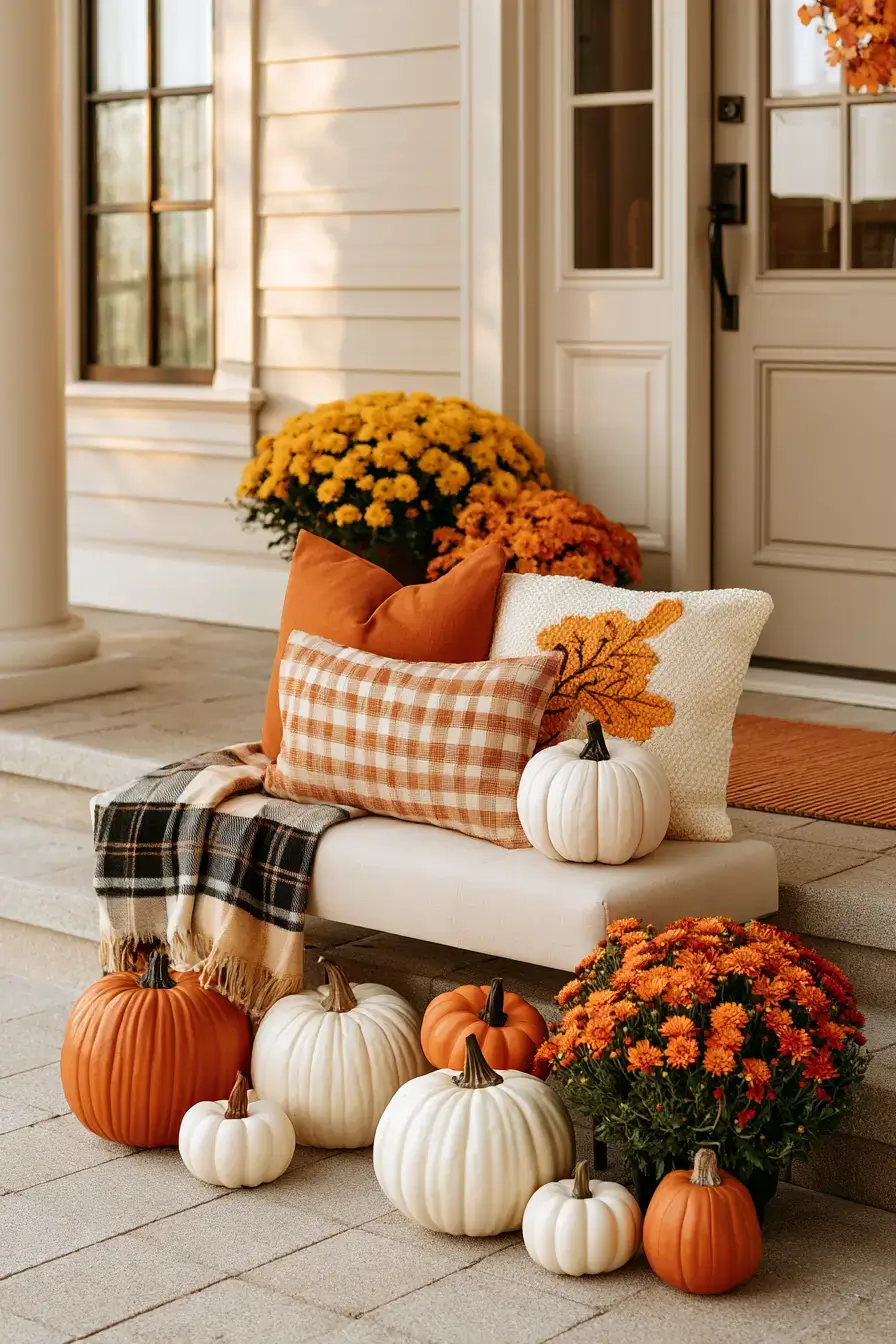27 Cozy Fall Porch Ideas For A Warm Welcoming Home