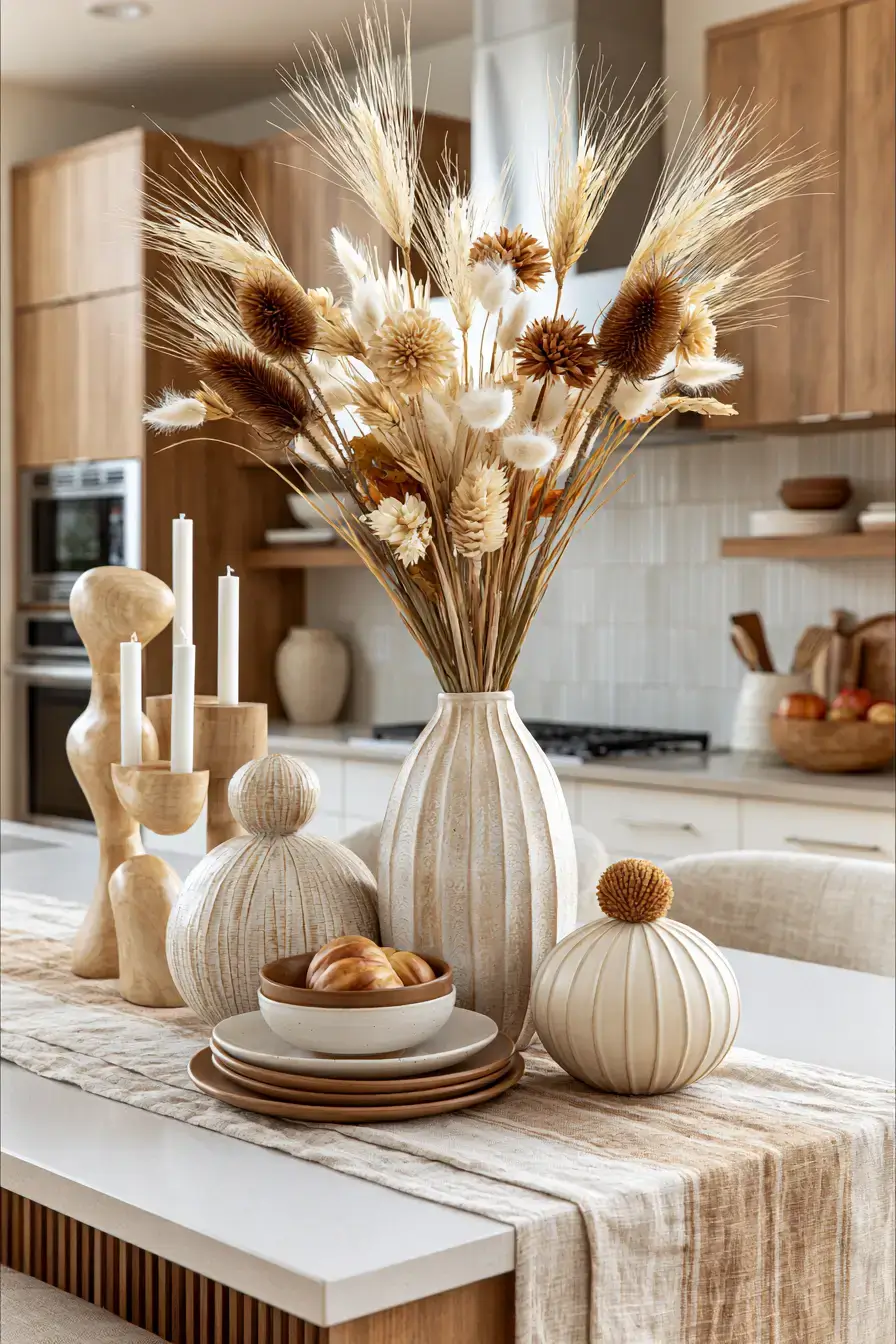 27 Fall Kitchen Island Decor Ideas for a Cozy Seasonal Home
