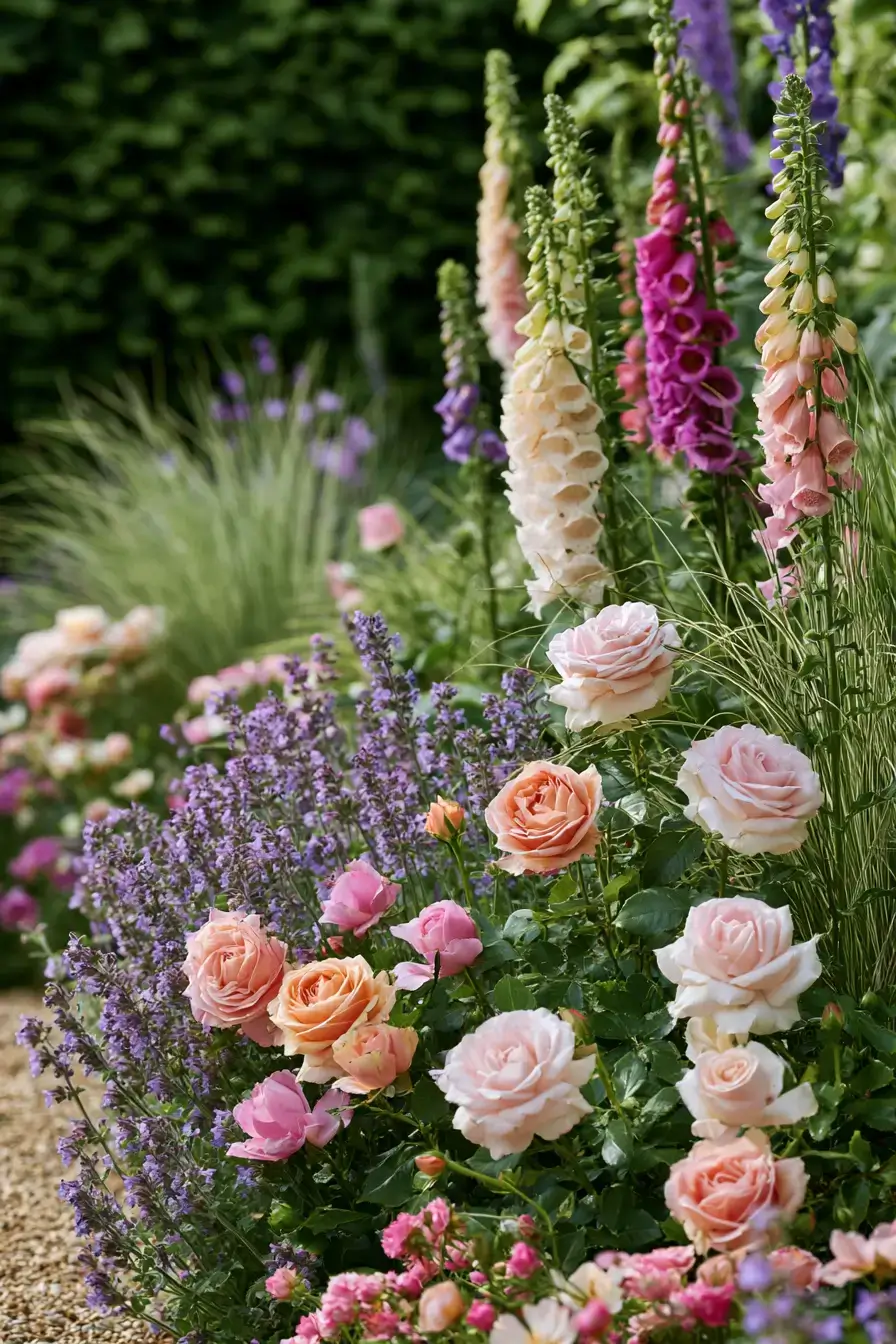 27 English Rose Garden Ideas For Romantic Cottage Charm