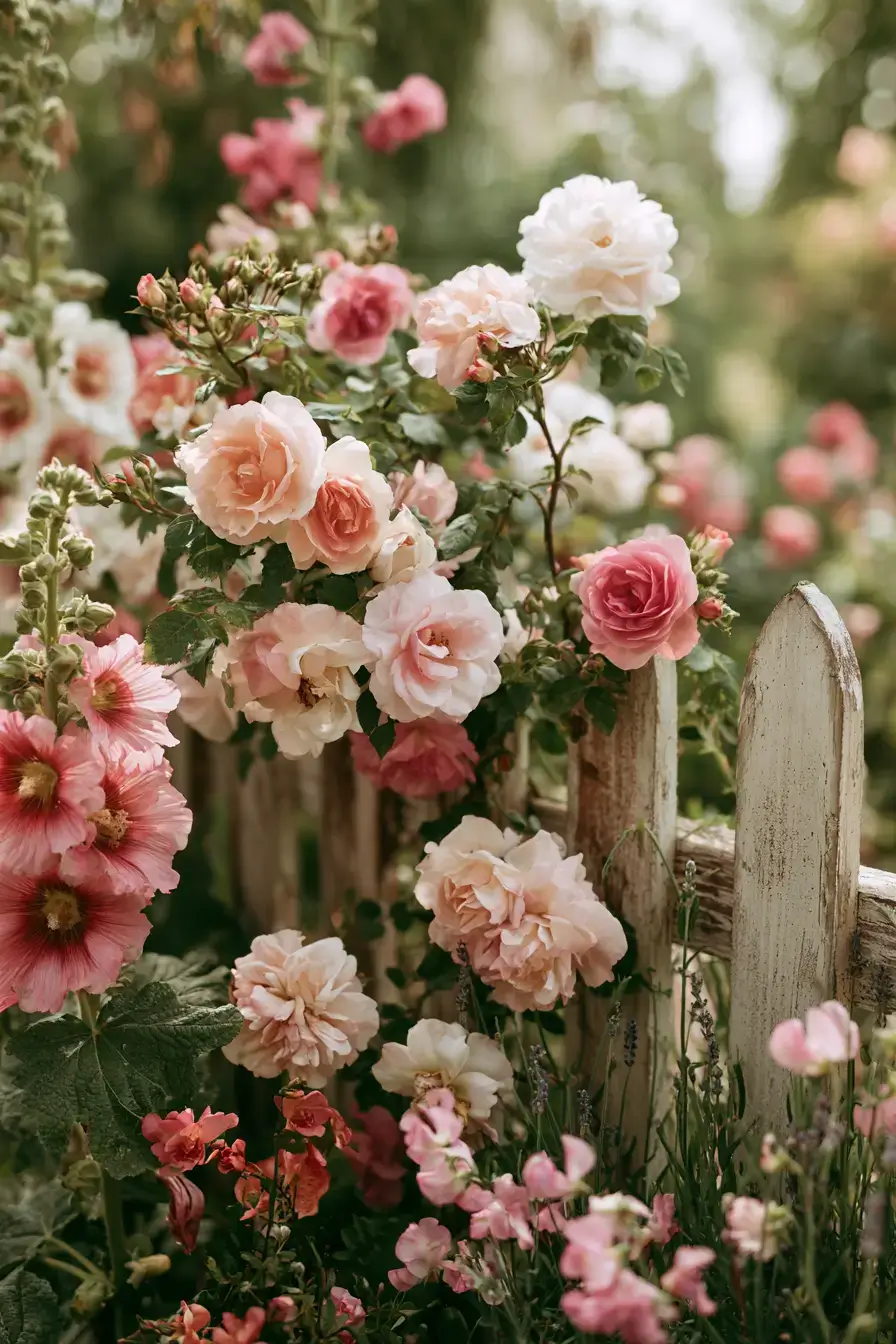 27 English Rose Garden Ideas For Romantic Cottage Charm