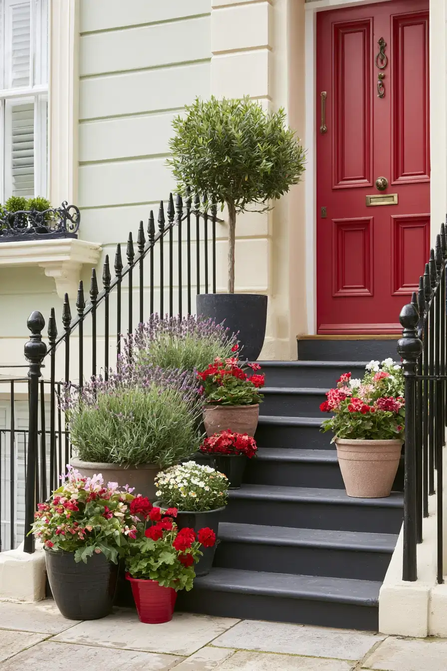 27 Victorian Terrace Front Garden Ideas For Elegant Curb Appeal