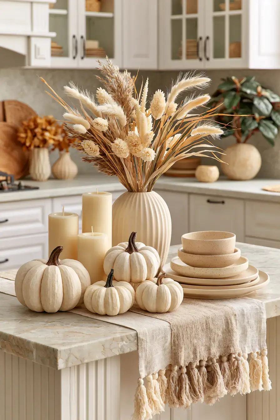 27 Fall Kitchen Island Decor Ideas for a Cozy Seasonal Home