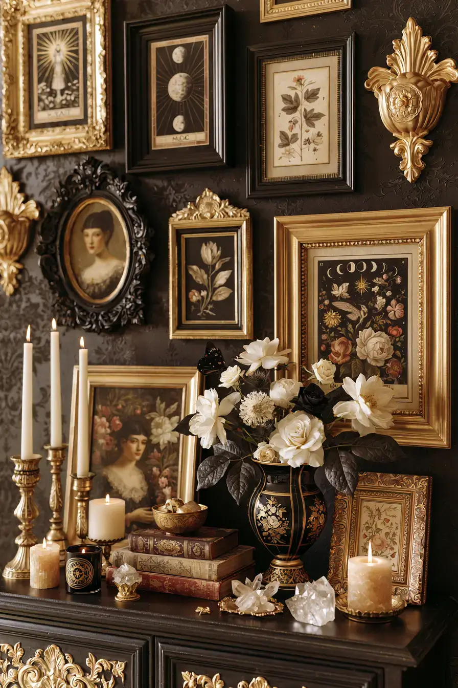 27 Whimsigoth Interior Design Ideas for a Magical Moody Home