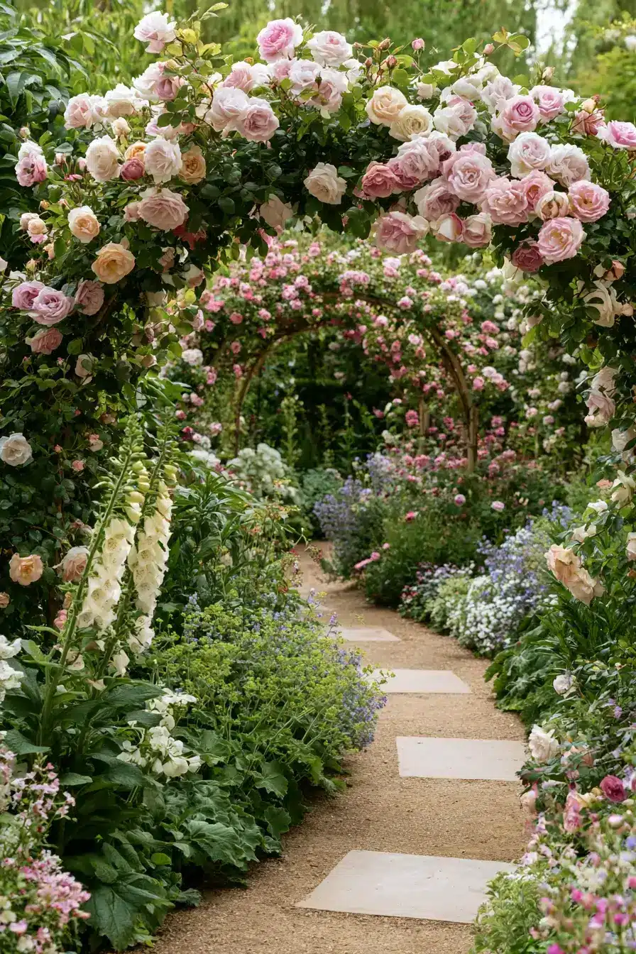 27 English Rose Garden Ideas For Romantic Cottage Charm
