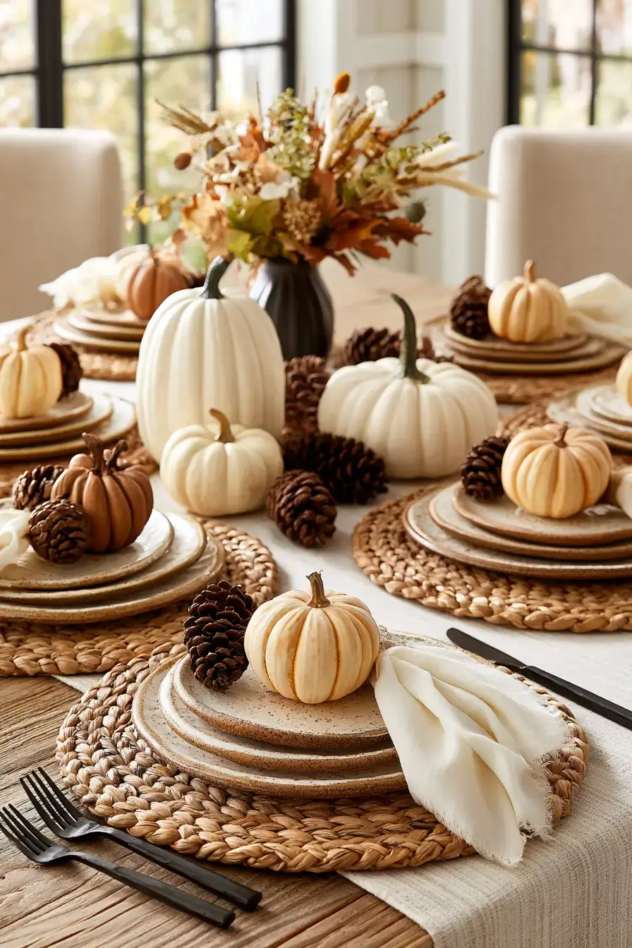 27 Fall Dining Table Decor Ideas for a Warm Seasonal Gathering