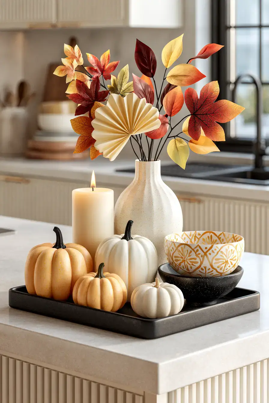 27 Fall Kitchen Island Decor Ideas for a Cozy Seasonal Home