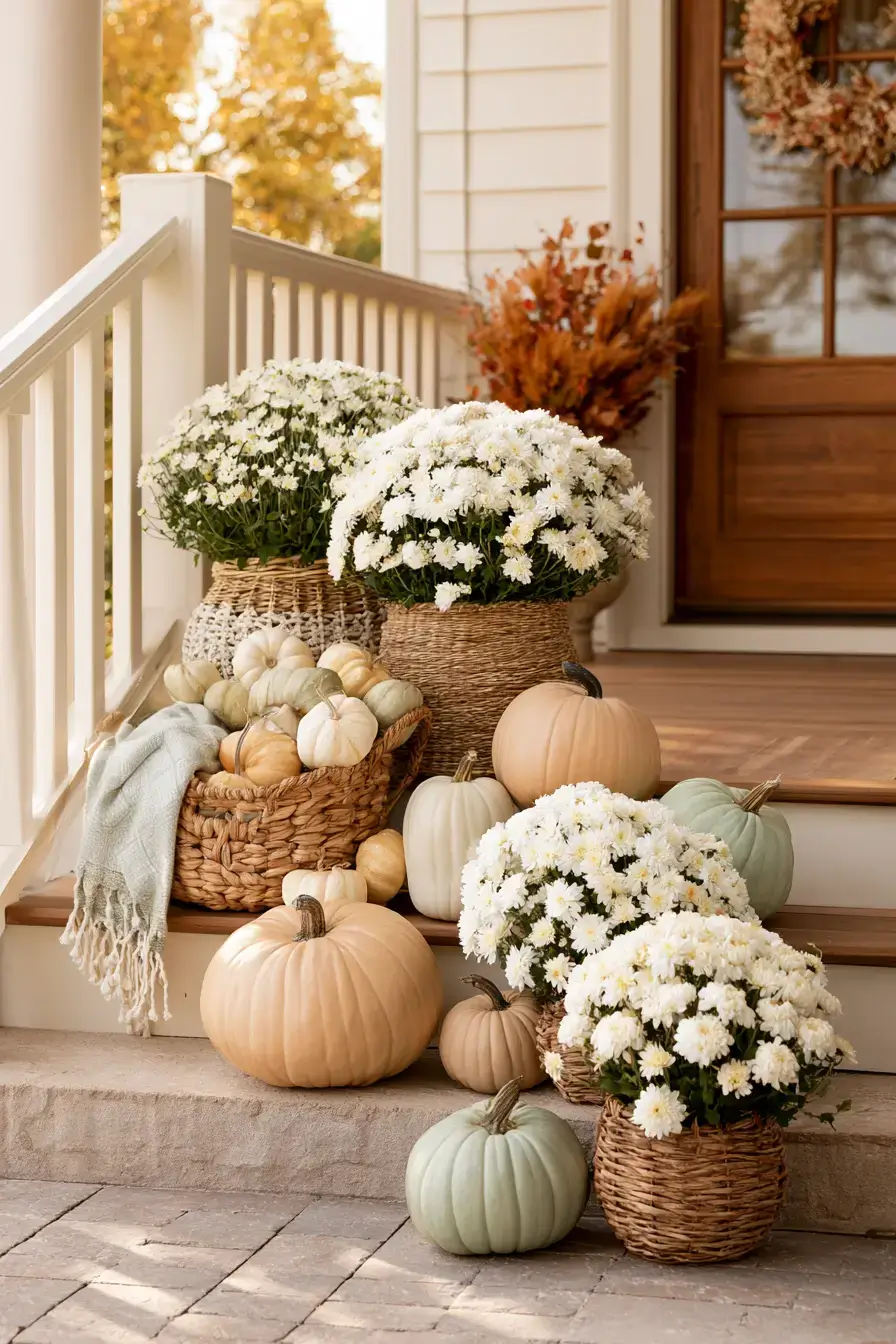 27 Cozy Fall Porch Ideas For A Warm Welcoming Home