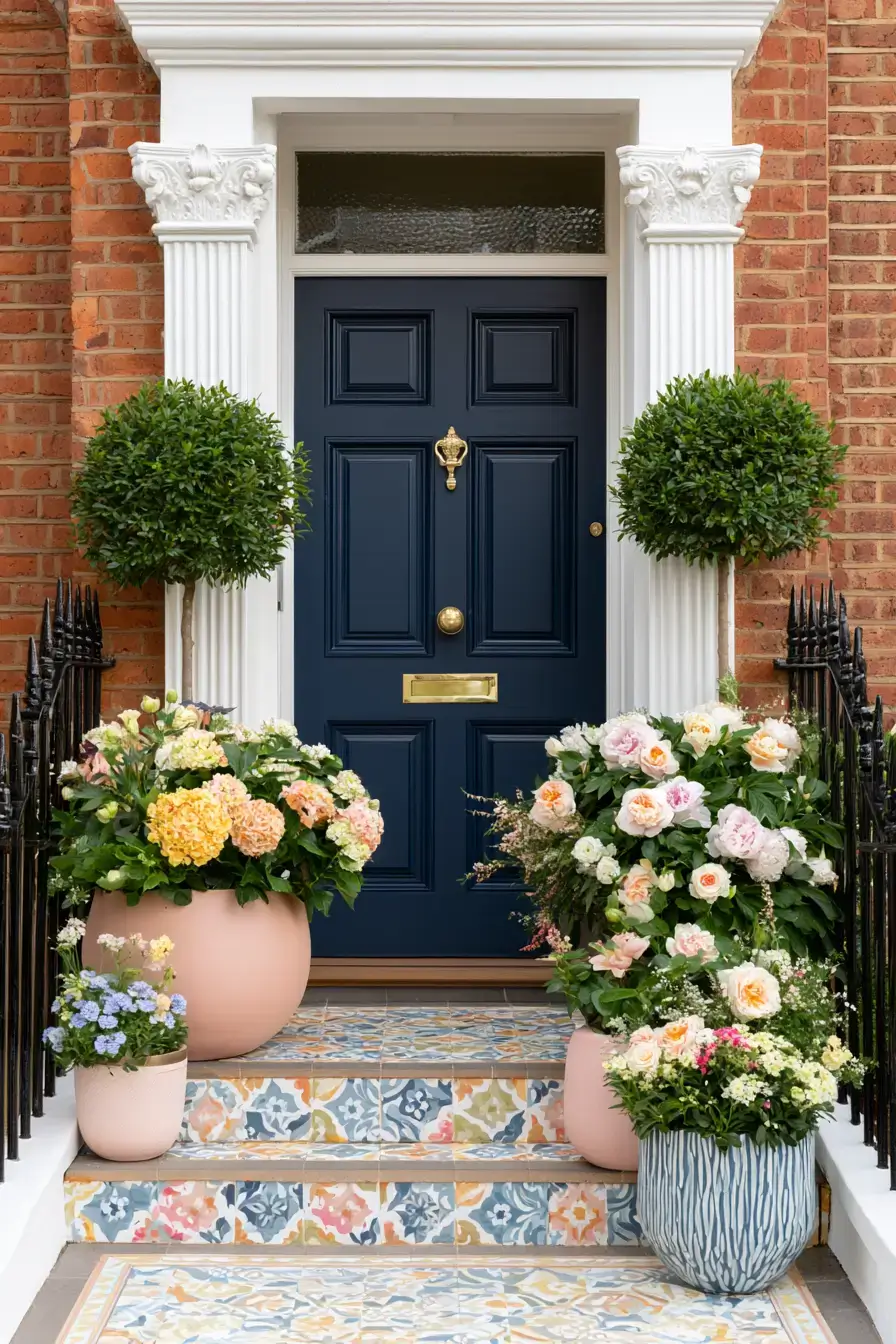 27 Victorian Terrace Front Garden Ideas For Elegant Curb Appeal