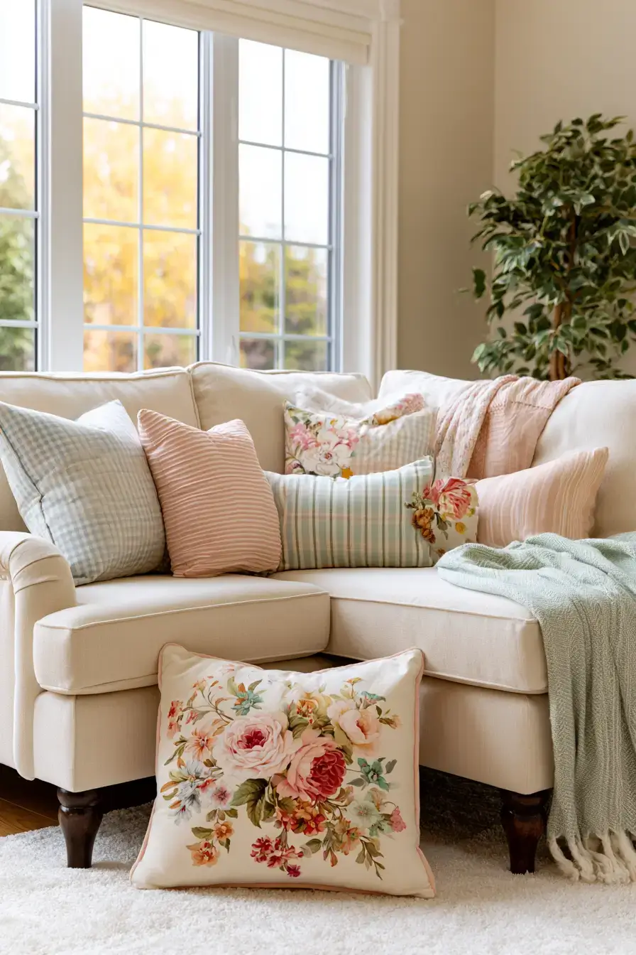 27 Grandmillennial Living Room Ideas For Charming Cozy Style