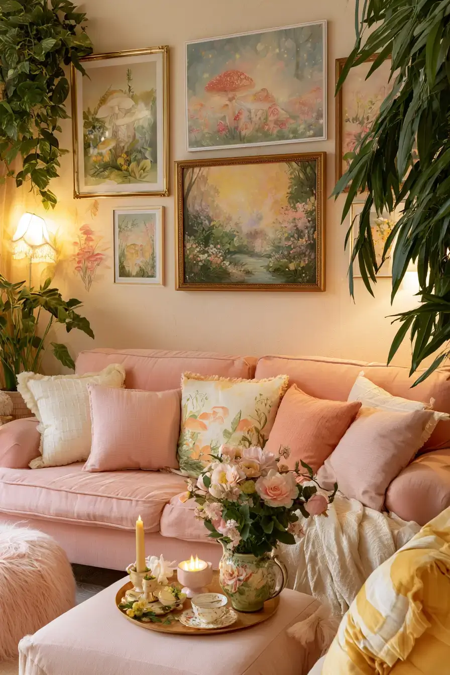 27 Fairycore Living Room Ideas For Dreamy Magical Style