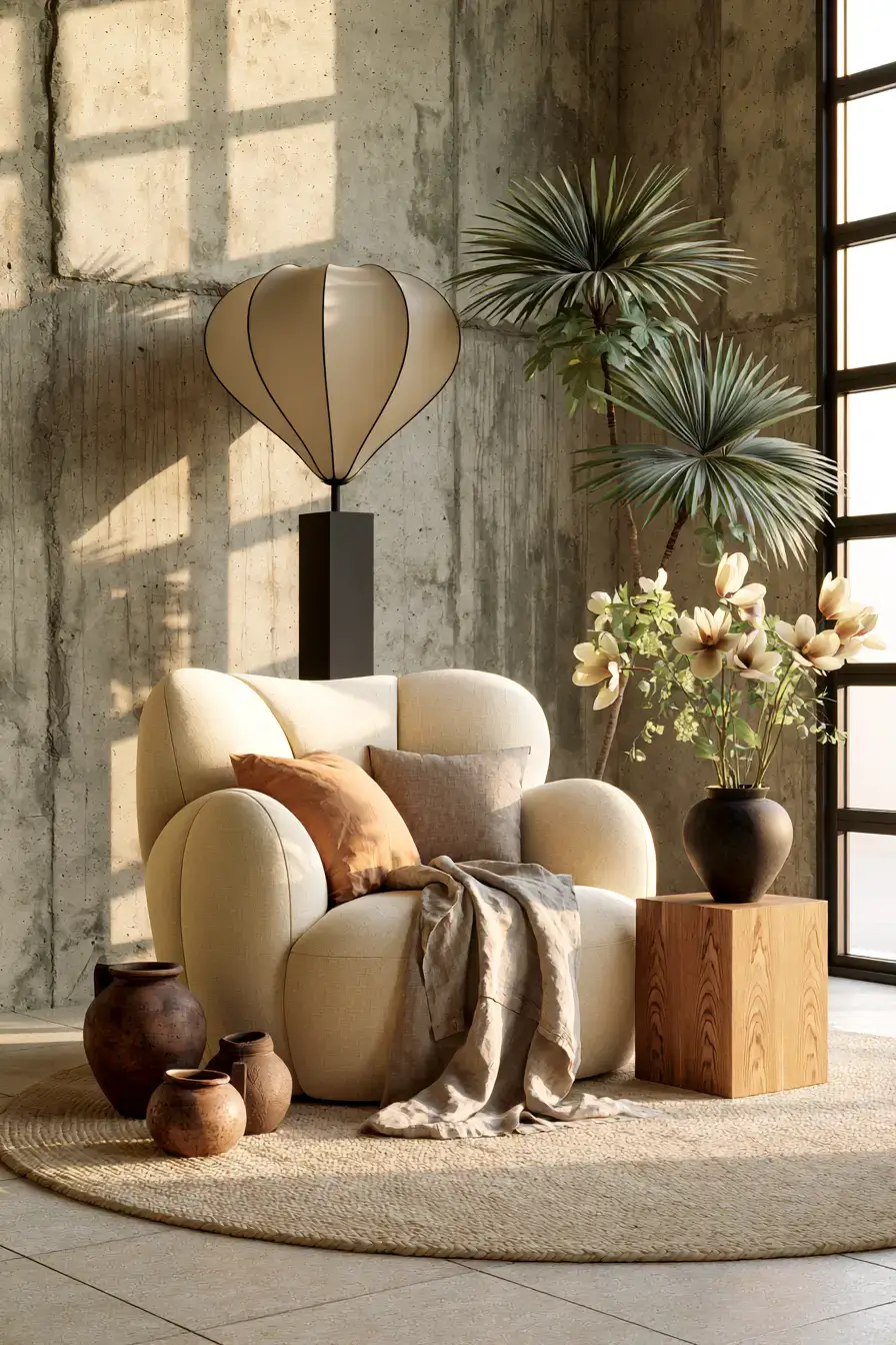 27 Soft Brutalism Interior Ideas for a Warm Modern Home
