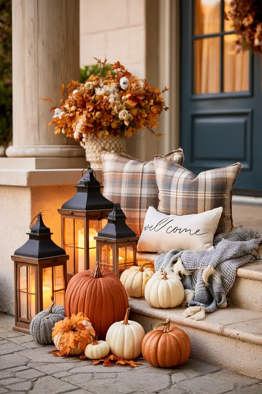 27 Cozy Fall Porch Ideas For A Warm Welcoming Home