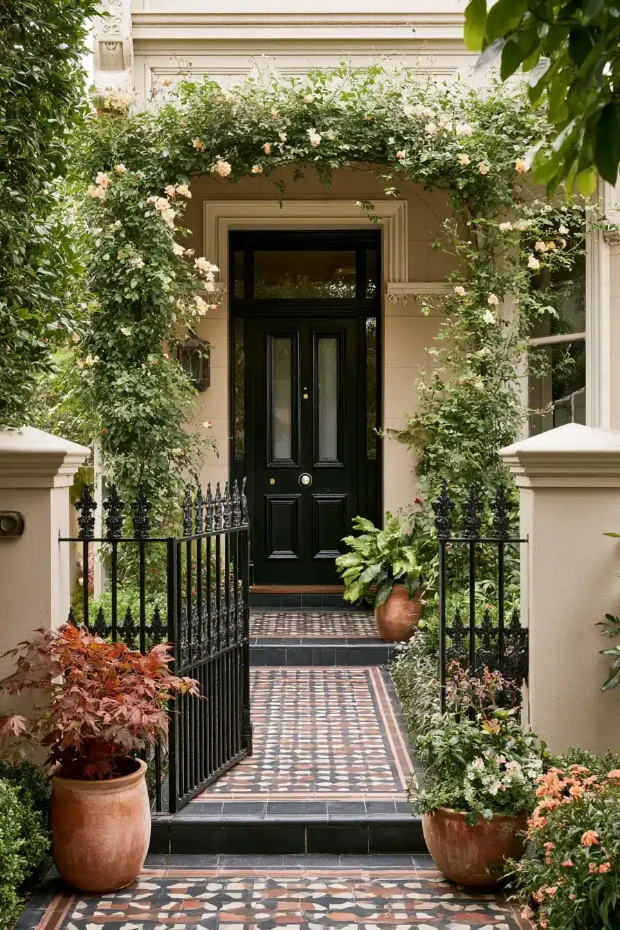 27 Victorian Terrace Front Garden Ideas For Elegant Curb Appeal